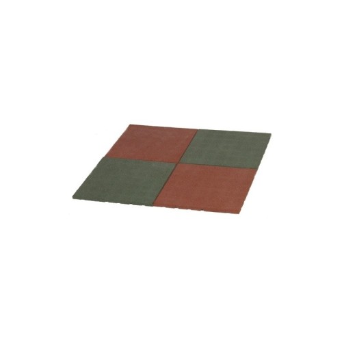 Baldosa Caucho 2,5 Cm (set 4 U.-1 M2) Gris | E-kipat Andorra
