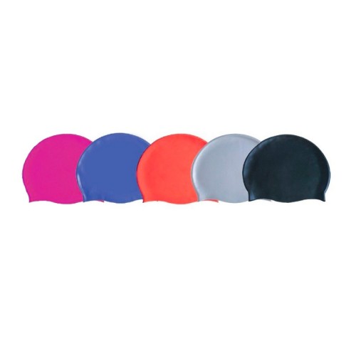 Gorro Natacion DE Silicona Plata | E-kipat Andorra