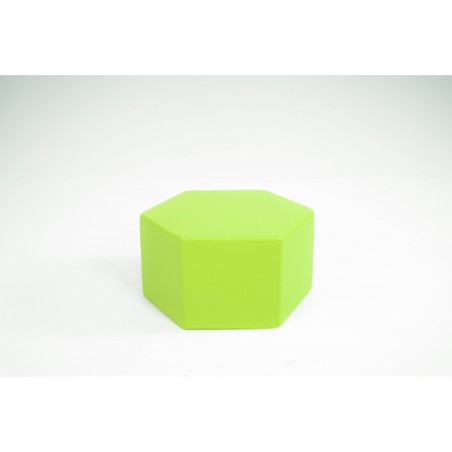 Mesa Hexagonal Foam Cuero | E-kipat Andorra