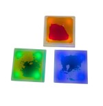 Base Cuadrada LED CON Liquido– SET DE 6 U. | E-kipat Andorra