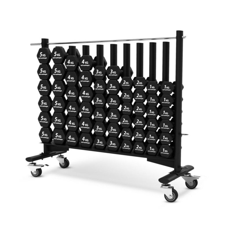 Rack mancuernas vinilo 10L