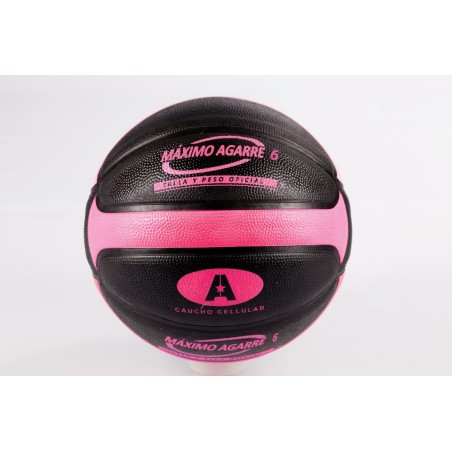 Balon Basket N.6 Caucho Bicolor Celular Plus Fucsia | E-kipat Andorra