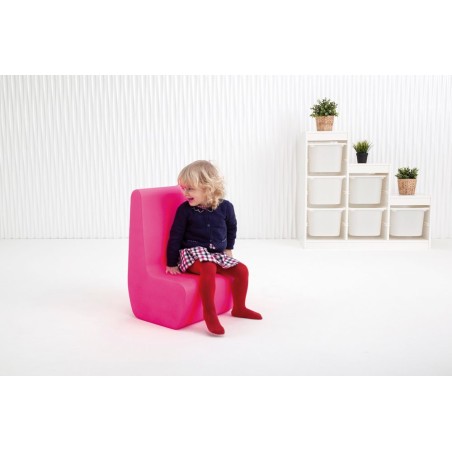 Silla Pequeña Foam Rosa Fluor | E-kipat Andorra