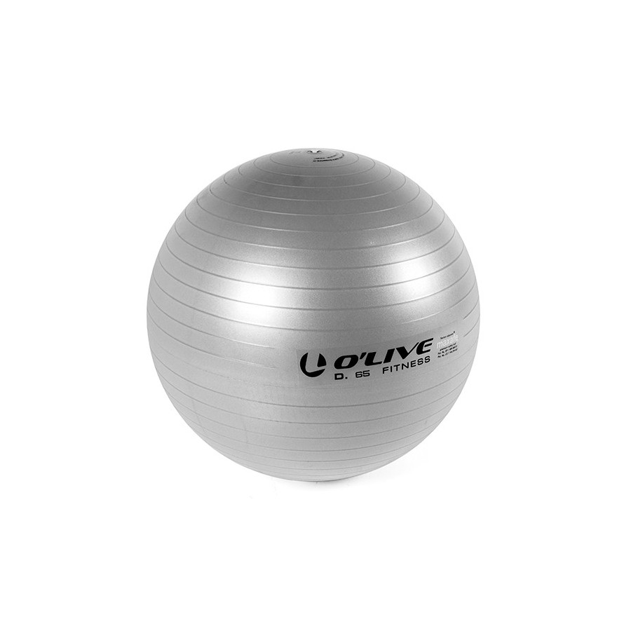 Fitness Ball O'Live Gris, ø 65 cm