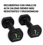 Mancuernas De Goma O'Live,1 Kg