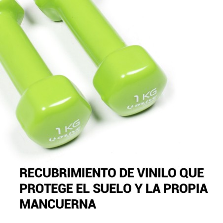 Mancuernas Vinilo O'Live,1 kg