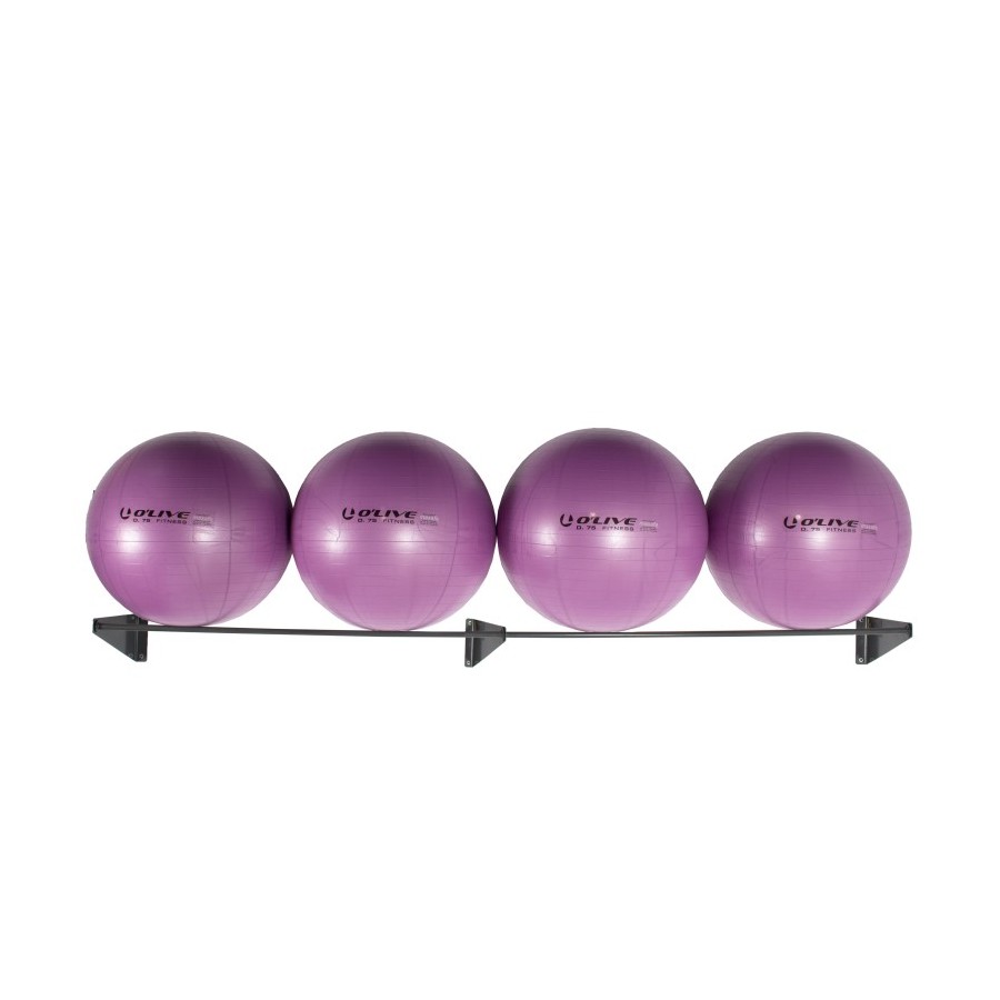 Mueble Pared Fitness Ball O'Live Fitness, 4 uds