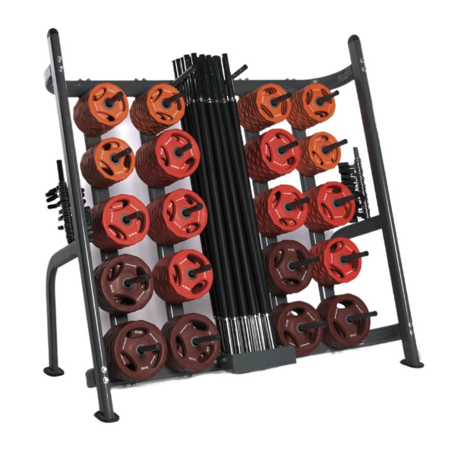 Mueble Power Disk O'Live Fitness para 30 sets