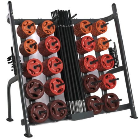 Mueble Power Disk O'Live Fitness para 30 sets