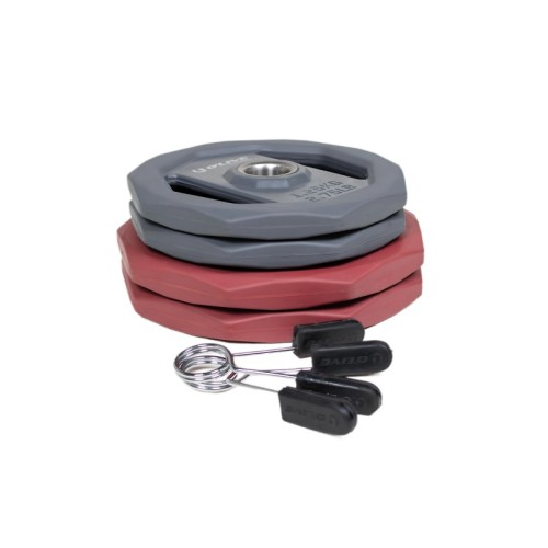 Set Discos y Pinzas Power Disk Lady O'Live Fitness Premium