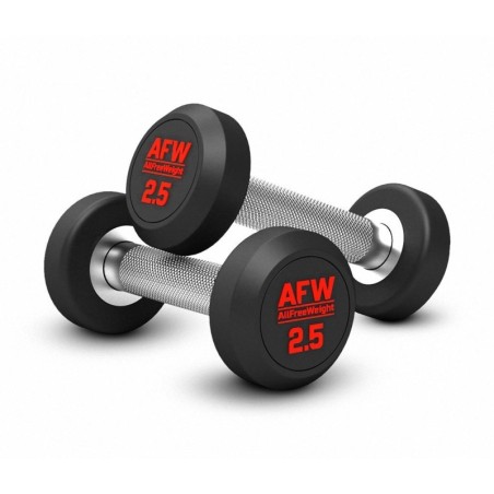 Mancuernas de Goma R plus - 2.5 kg