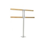 Soporte Fijo Suelo Barra Ballet O'Live, Doble