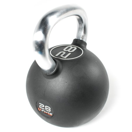 Kettlebell De Goma O'Live, 28 kg