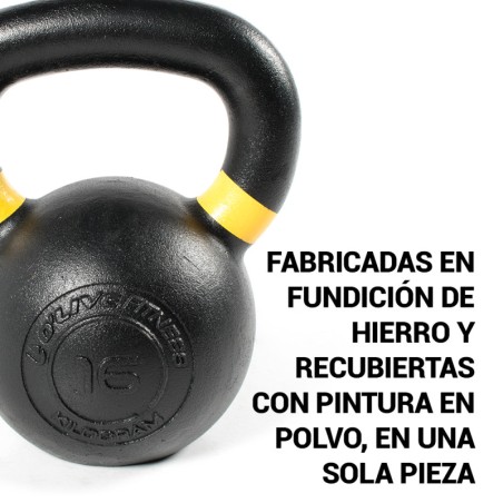 Kettlebell Cast Iron O'Live,4 kg