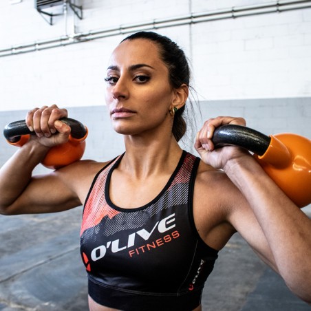Kettlebell Vinilo O'Live,4 Kg