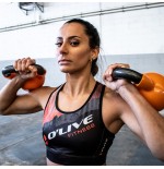 Kettlebell Vinilo O'Live,4 Kg