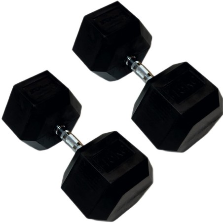 Mancuernas Hexagonales O'Live, 40 Kg