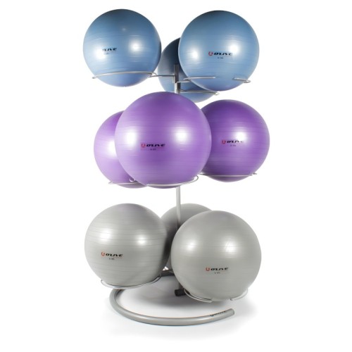 Mueble de pie Fitness Ball O'Live Fitness, 9 uds