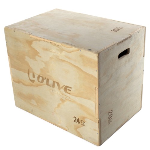 Plataforma Ajustable De madera O'Live Fitness